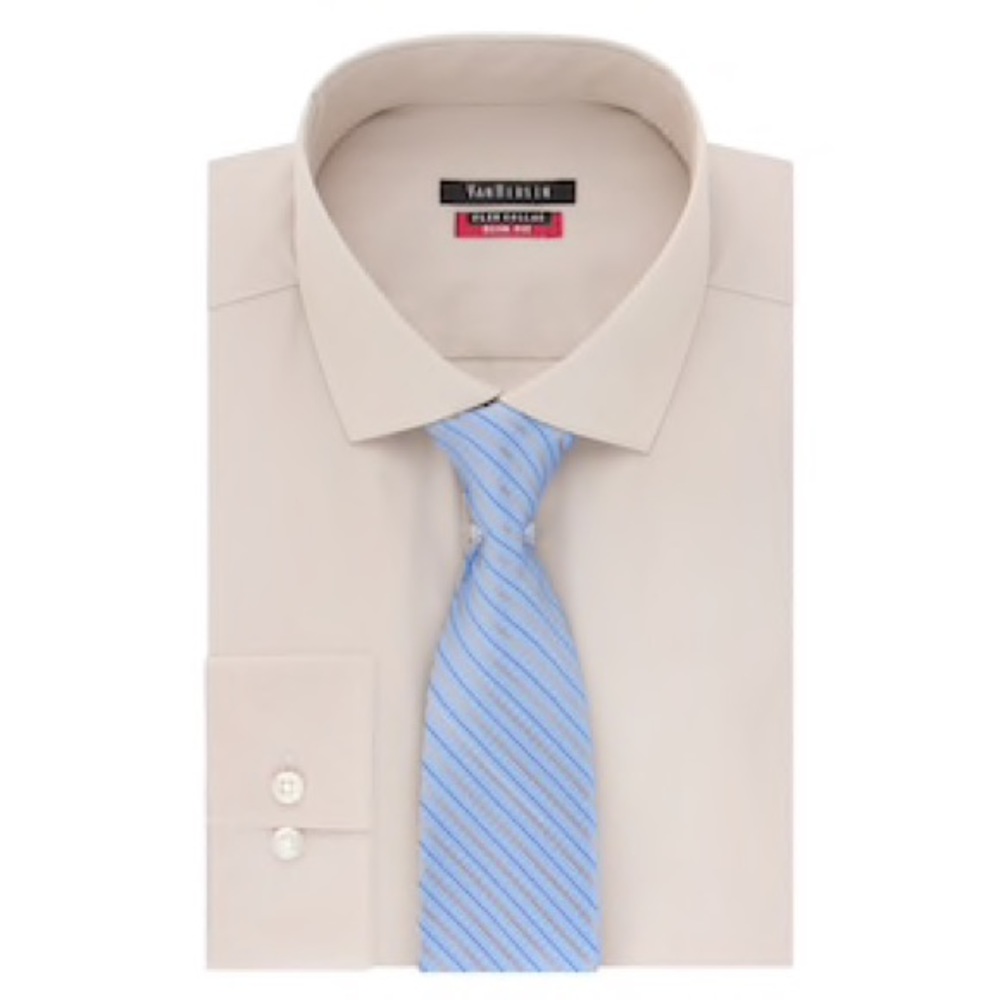 Men's Van Heusen Slim-Fit Flex Dress shirt- Z4 - Picture 3 of 8